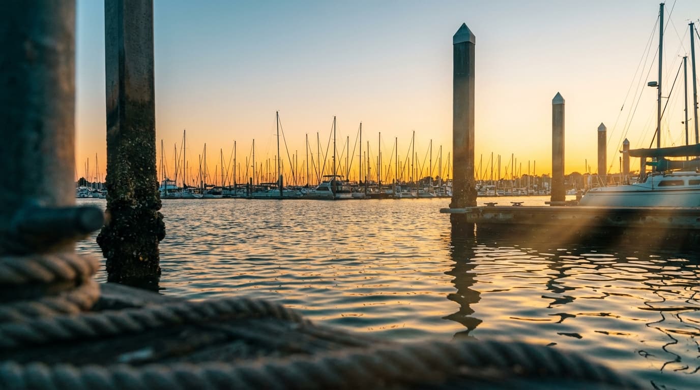 Traditional abra boats on Dubai Creek